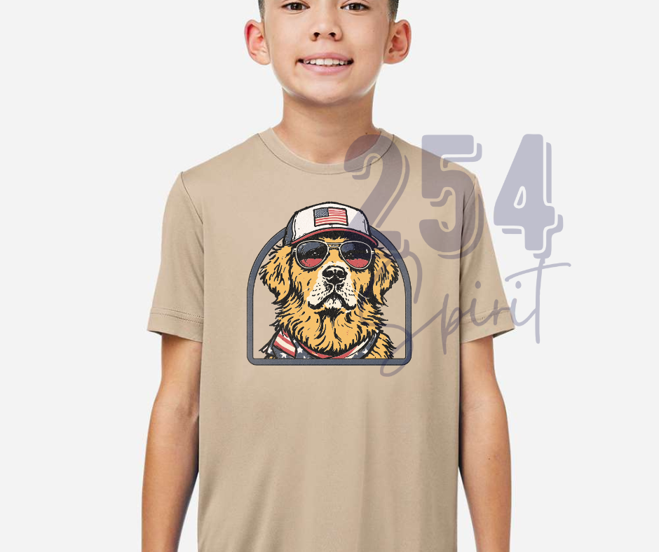 ALL AMERICAN GOLDEN DRY FIT - YOUTH