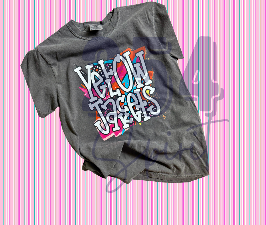 RETRO YELLOW JACKETS PEPPER TEE