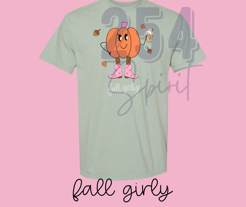 FALL PUMPKIN GIRLY