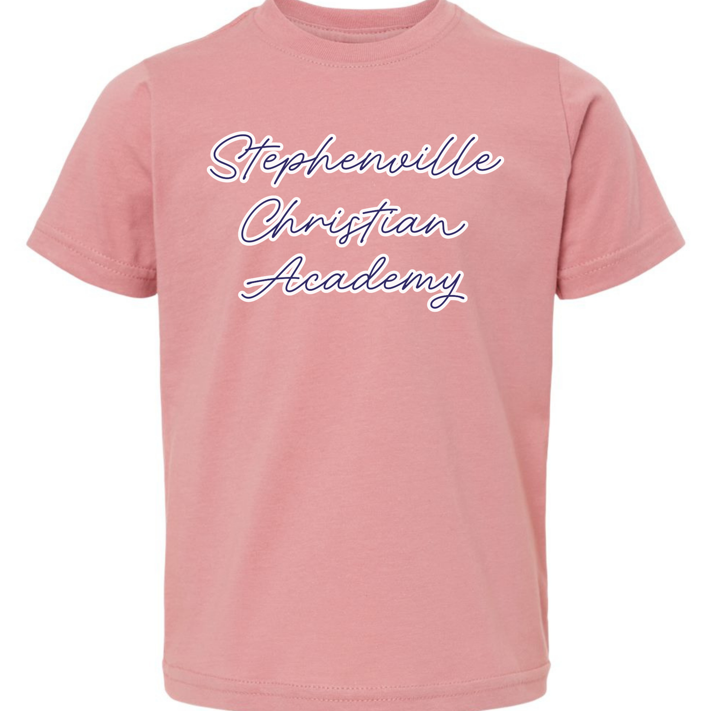 SCA SCRIPT MAUVE TEE - TODDLER