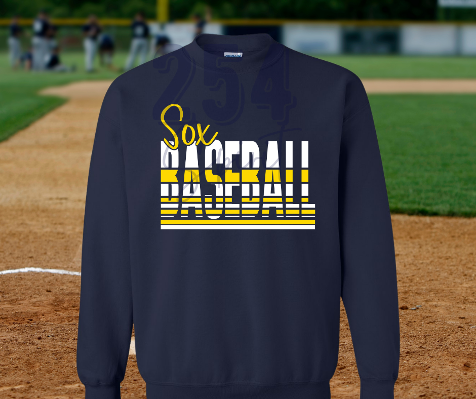 SOX Baseball Stripes