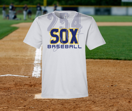 SOX Baseball Laces Dry Fit