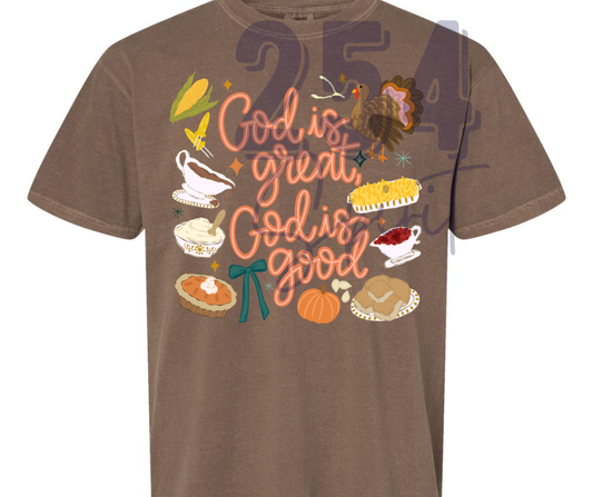 GOD IS GREAT, GOD IS GOOD TEE