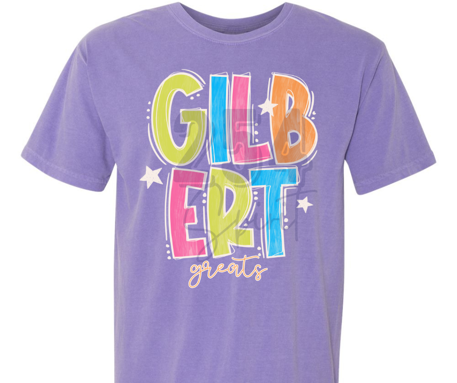 GILBERT GREATS COLOR POP TEE