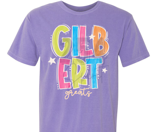 GILBERT GREATS COLOR POP TEE