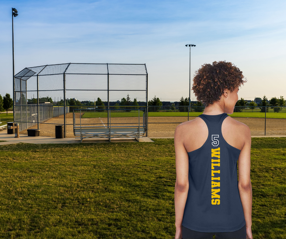 SOX Outfield Racerback with Name and #