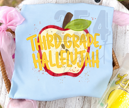 THIRD GRADE HALLELUJAH TEE