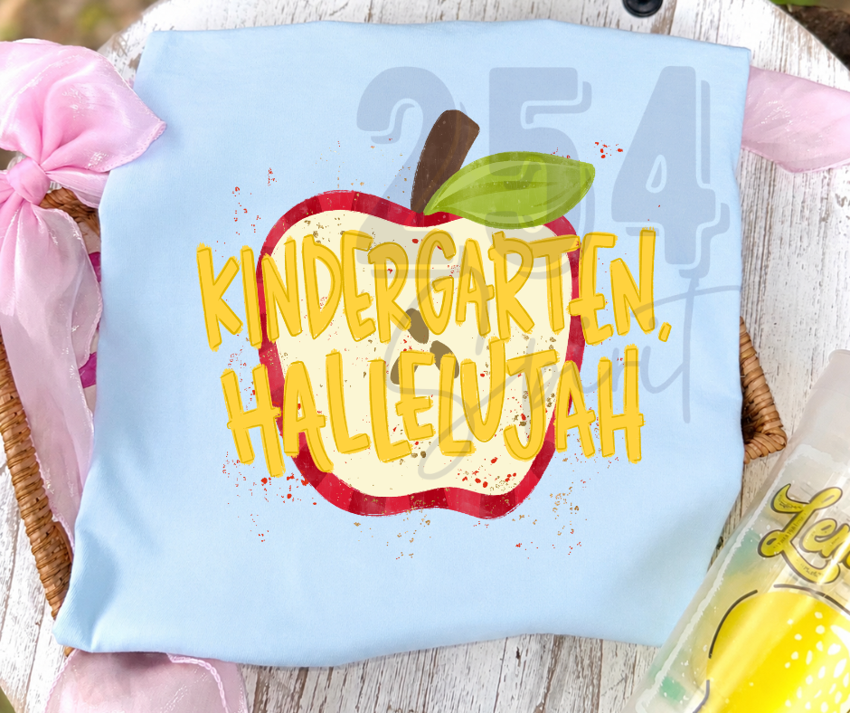 KINDERGARTEN HALLELUJAH TEE