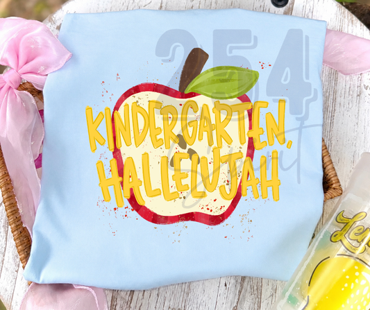KINDERGARTEN HALLELUJAH TEE