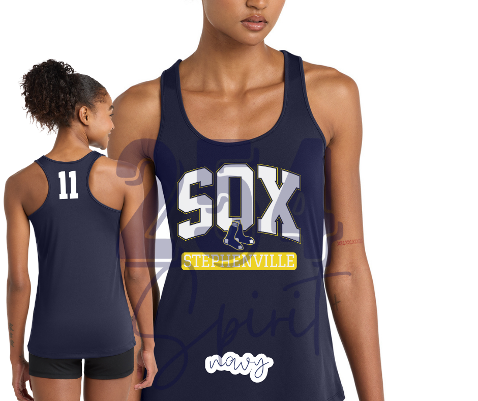 SOX PRESTIGE RACERBACK WITH NUMBER