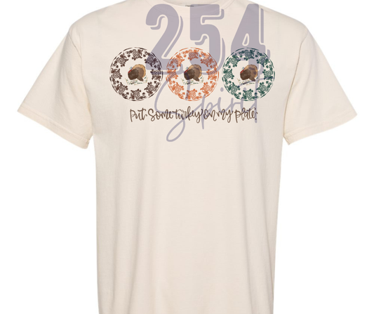 TURKEY ON MY PLATE TEE