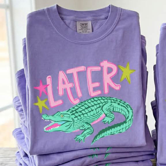 LATER ALLIGATOR (FRONT ONLY)