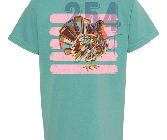 WATERCOLOR TURKEY TEE