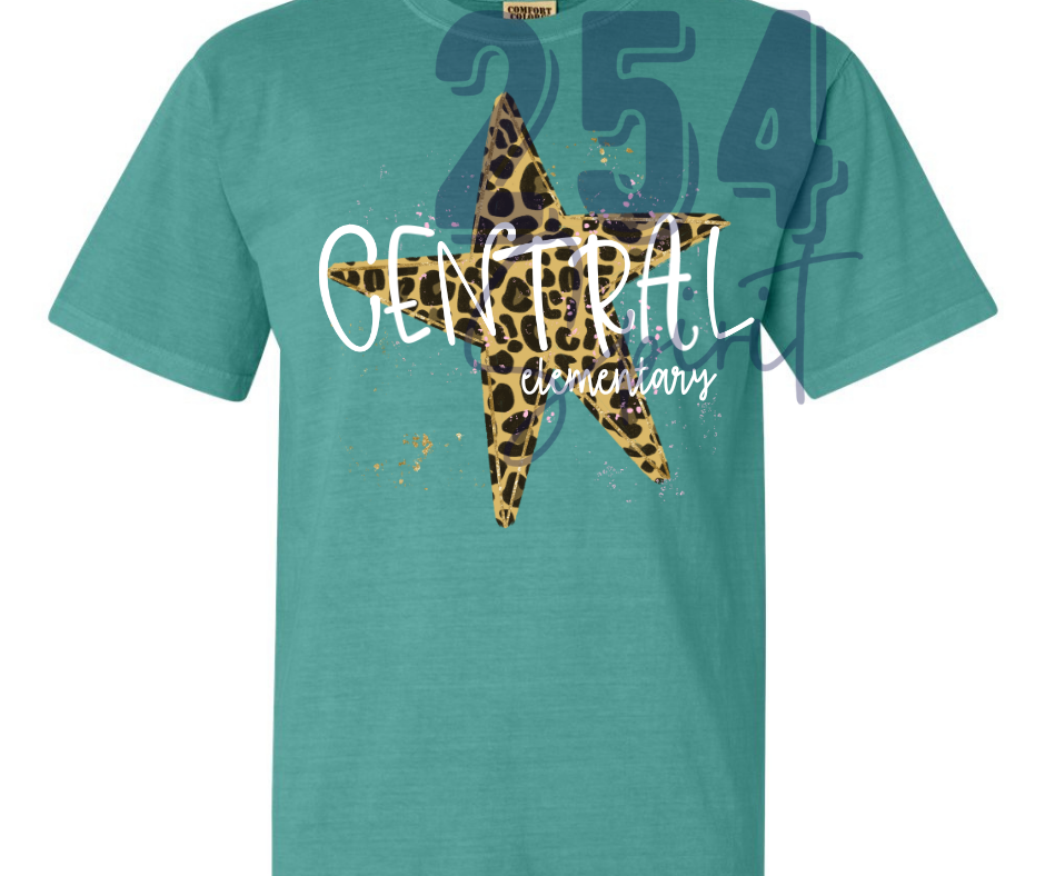 CHEETAH STAR CENTRAL ELEM. TEE