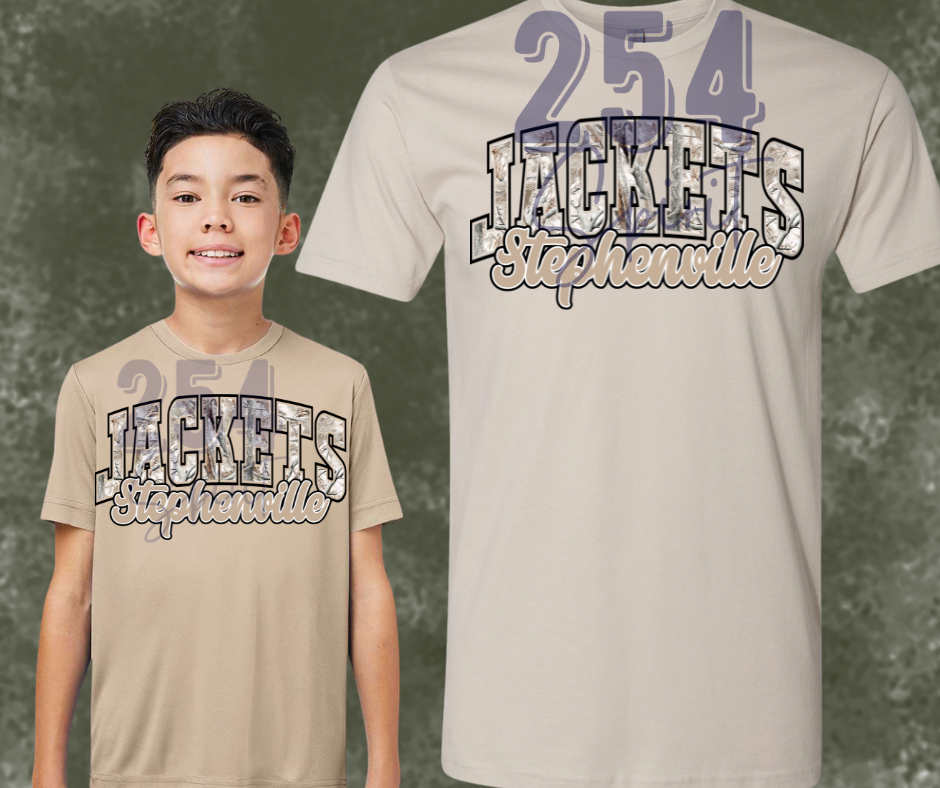 CAMO STEPHENVILLE JACKETS