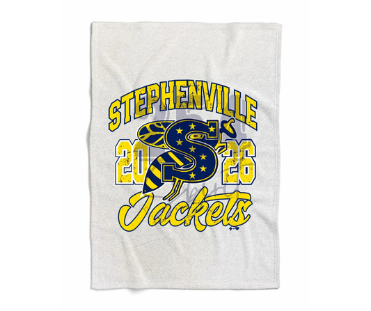 STEPHENVILLE JACKETS GAME DAY BLANKET