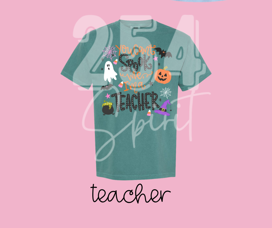 SPOOKY TEACHER TEE