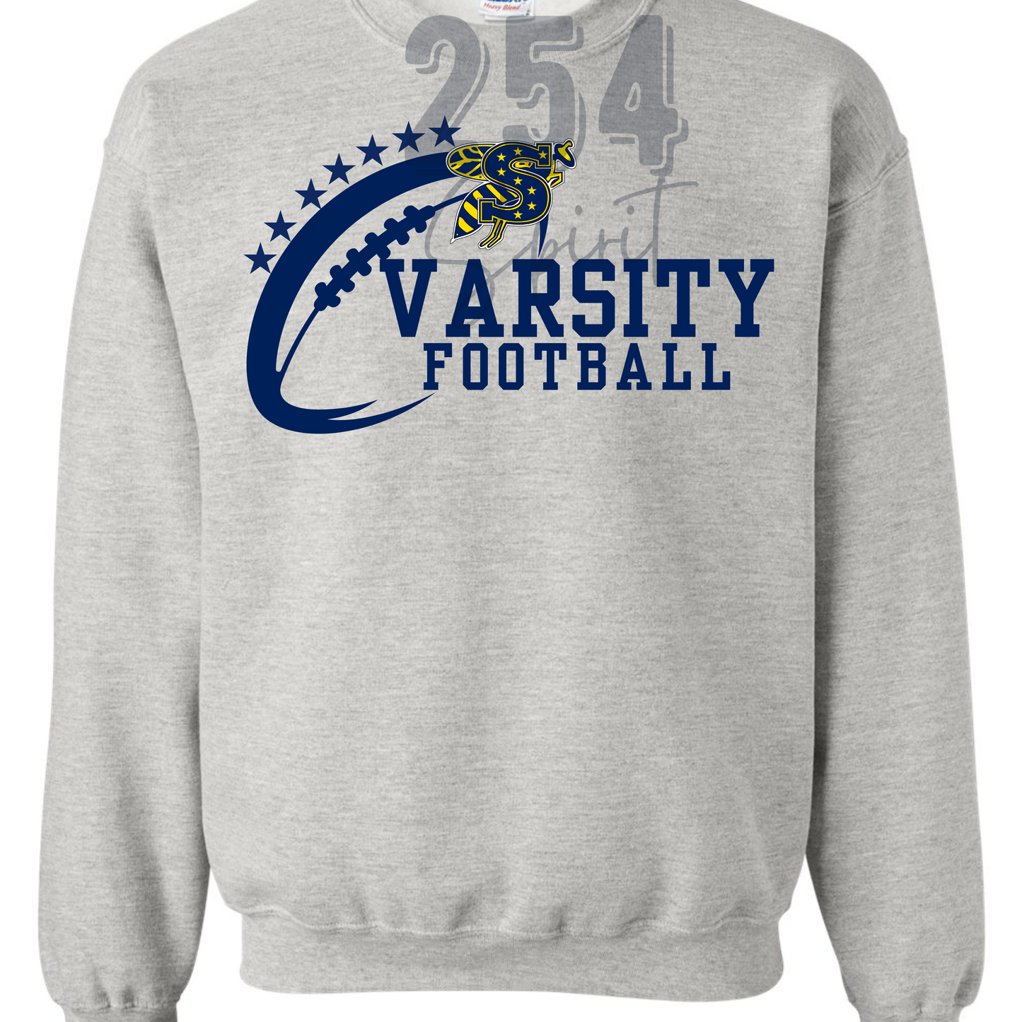VARSITY MOMS FRIENDS AND FAMILY SWEATSHIRT