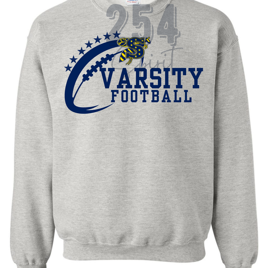VARSITY MOMS FRIENDS AND FAMILY SWEATSHIRT